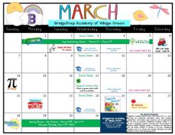 March Calendar